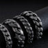 herrenarmband stahlarmband königskette rocker biker panzerkette uniqal